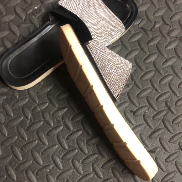 Madden girl Rhinestone adjustable slip on shoes poetik 8.5 euc - Picture 8 of 10